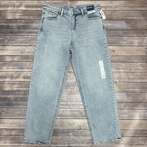 Old Navy Light Wash OG Loose High Rise Straight Leg Jeans 14 NWT 30.5 Inseam